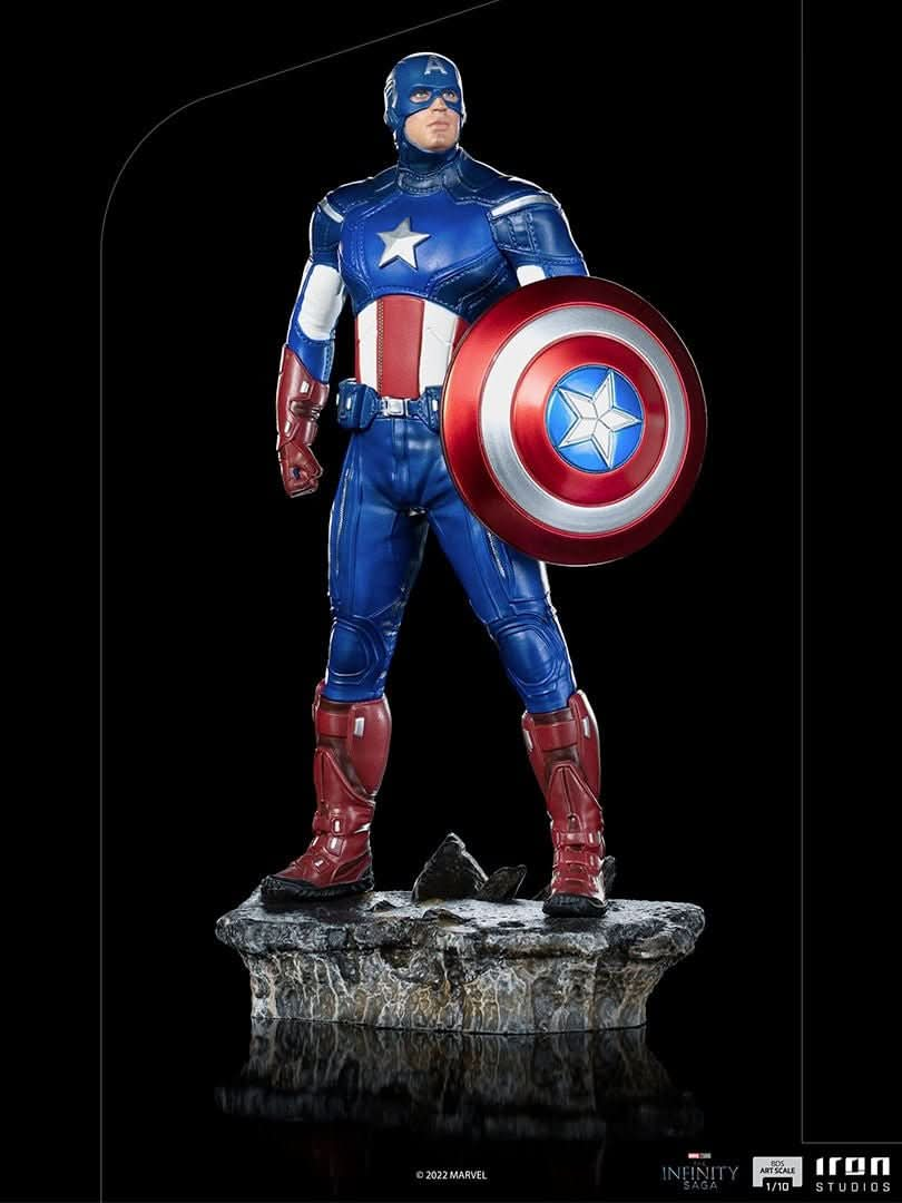 Statue Captain America Battle of New York - Infinity Saga - Art Scale 1/10 - Iron Studios