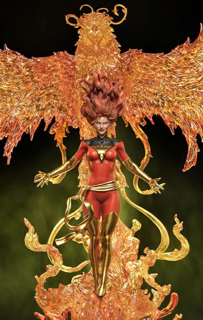 Statue Dark Phoenix Deluxe - X - Men - Art Scale 1/10 - Iron Studios