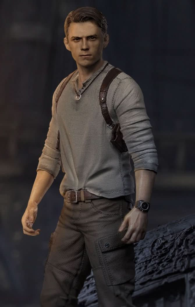 Statue Nathan Drake (Deluxe) - Uncharted (Movie) - Art Scale 1/10 - Iron Studios