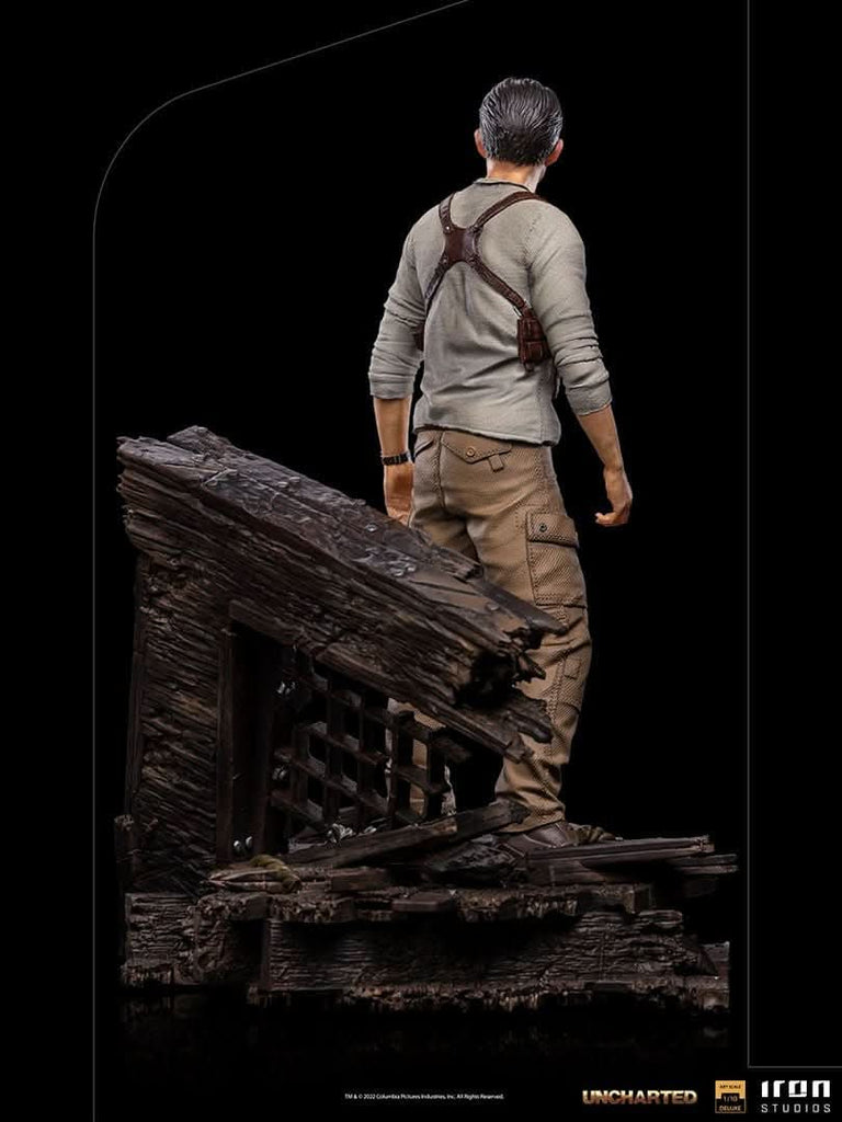 Statue Nathan Drake Deluxe - Uncharted (Movie) - Art Scale 1/10 - Iron Studios