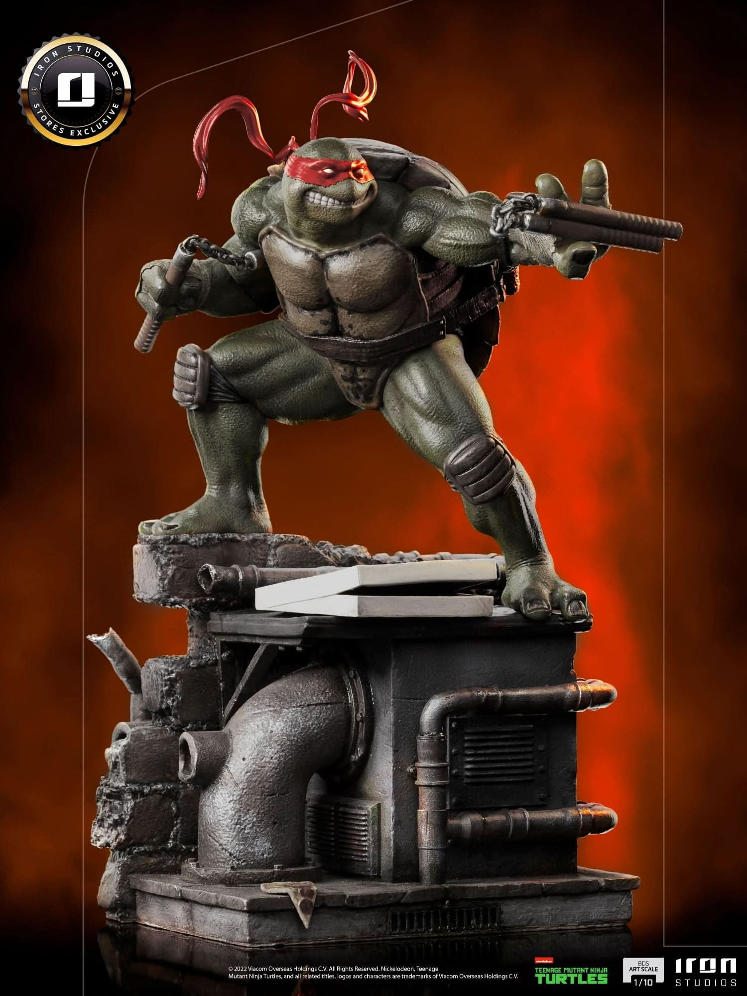 Statue Michelangelo (Comics Exclusive) - TMNT - Art Scale 1/10 - Iron Studios