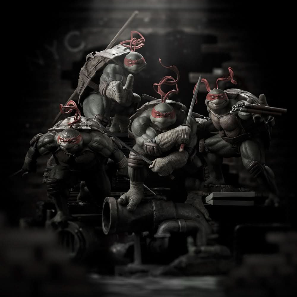 Statue Michelangelo (Comics Version) - Teenage Mutant Ninja Turtles - BDS Art Scale 1/10 - Iron Studios