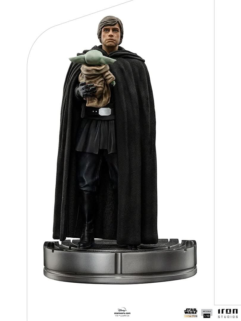 Statue Luke Skywalker and Grogu - The Mandalorian - Art Scale 1/10 - Iron Studios