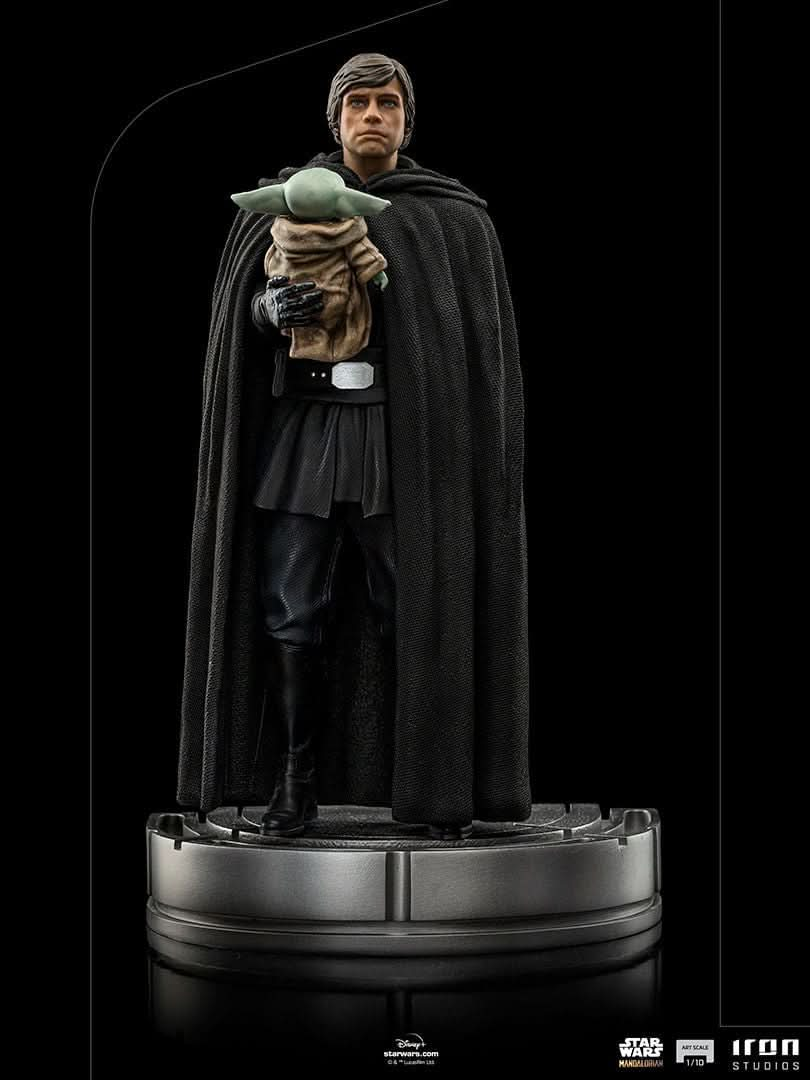 Statue Luke Skywalker and Grogu - The Mandalorian - Art Scale 1/10 - Iron Studios