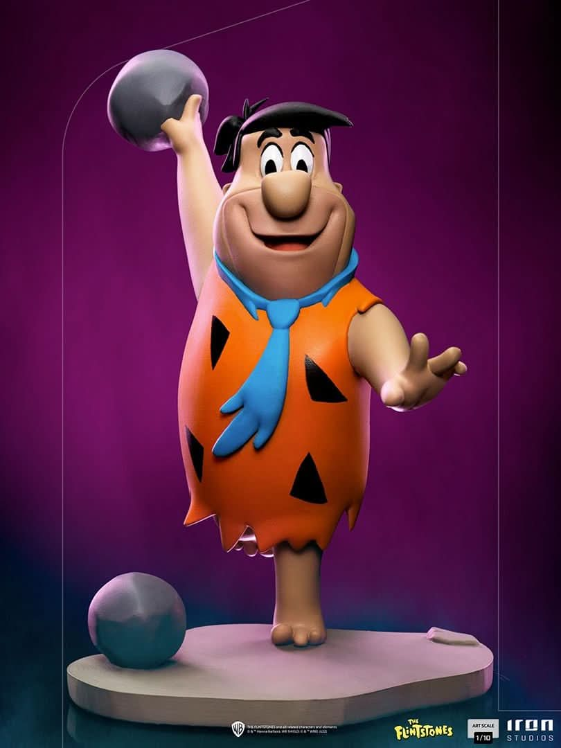 Statue Fred Flintstone - The Flintstones - Art Scale 1/10 - Iron Studios