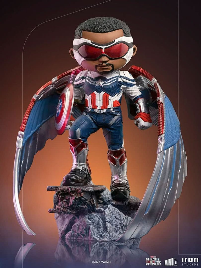 Statue Captain America Sam Wilson - The Falcon and the Winter Soldier - Minico - Iron Studios