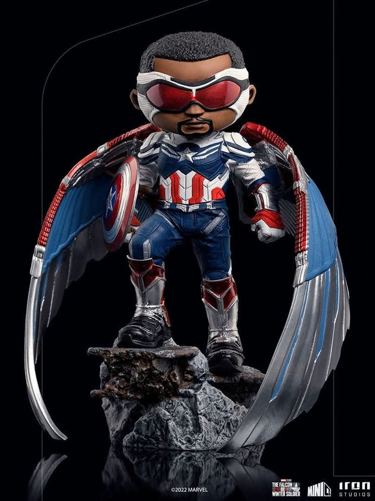 Statue Captain America Sam Wilson - The Falcon and the Winter Soldier - Minico - Iron Studios