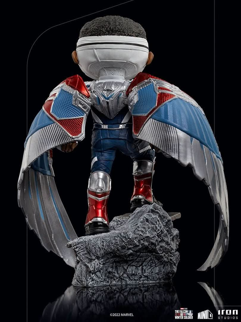 Statue Captain America Sam Wilson - The Falcon and the Winter Soldier - MiniCo - Iron Studios