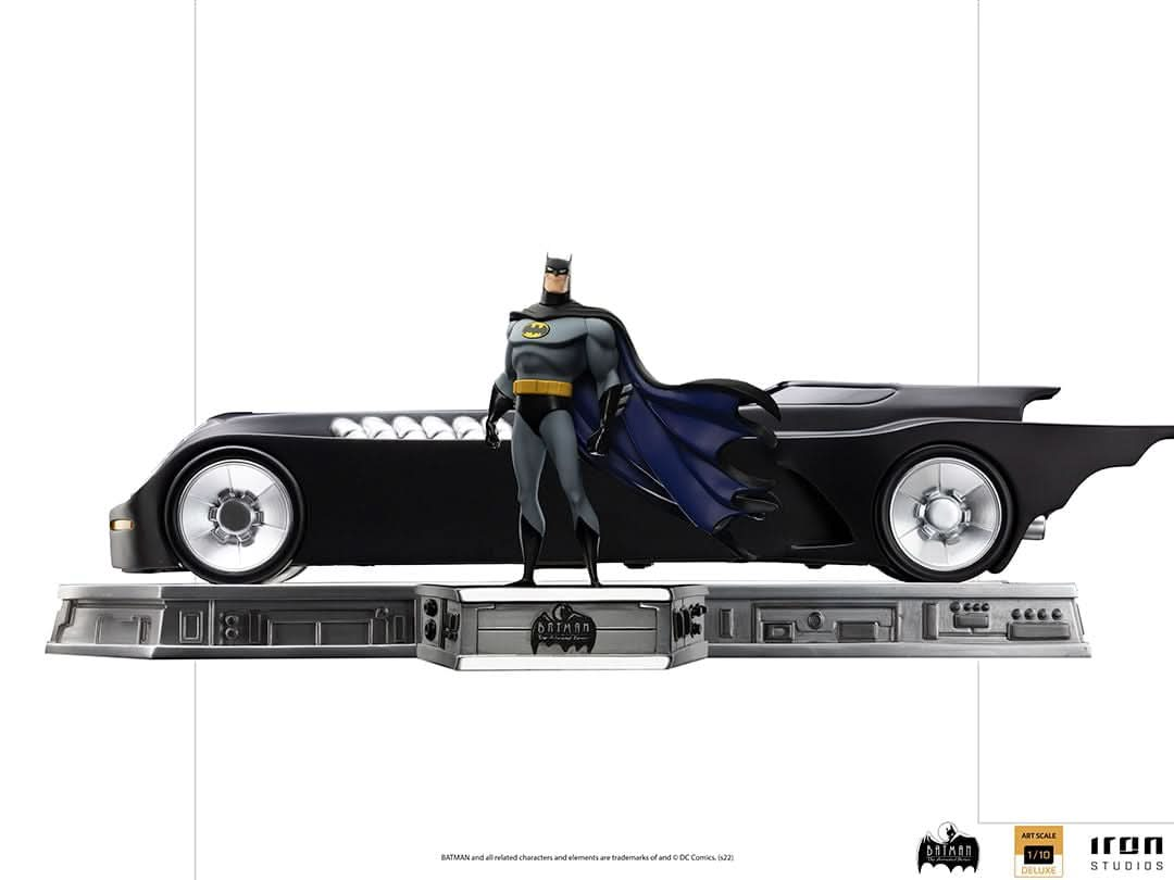 Statue Batman and Batmobile Deluxe - Batman Animated Series - Art Scale 1/10 - Iron Studios