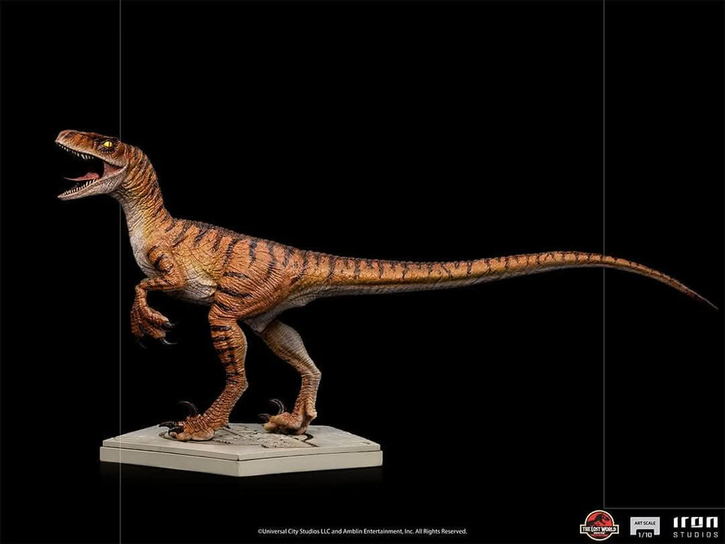 Statue Velociraptor - The Lost World: Jurassic Park - Art Scale 1/10 - Iron Studios