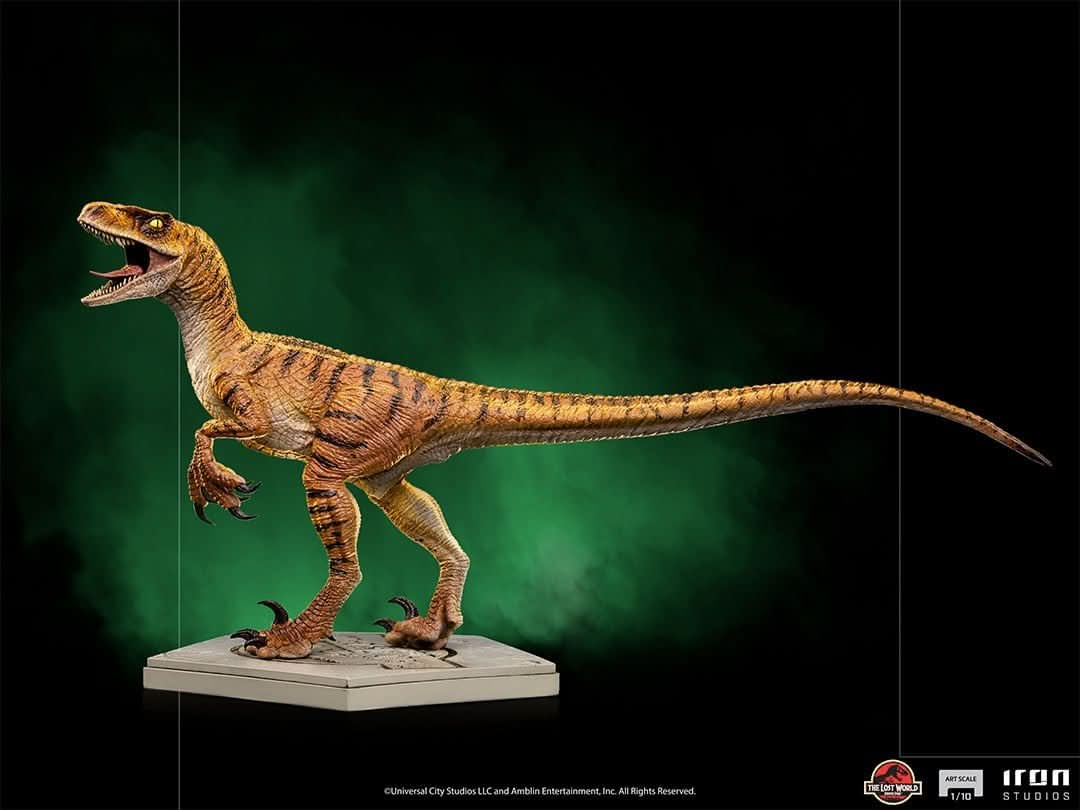 Statue Velociraptor - Jurassic World Lost World - Art Scale 1/10 - Iron Studios