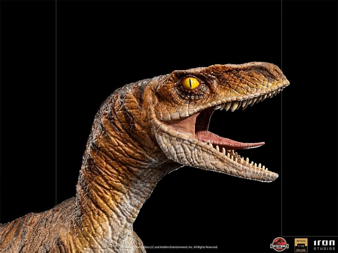 Statue Velociraptor Deluxe - Jurassic World Lost World - Art Scale 1/10 - Iron Studios