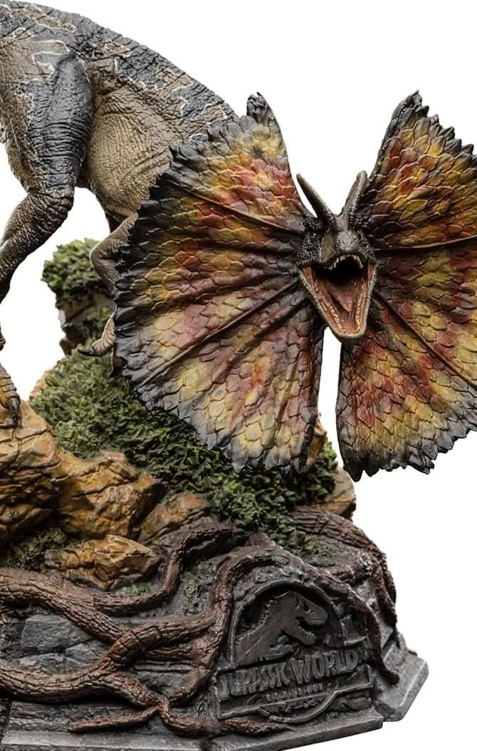 Statue Dilophosaurus - Jurassic World - Art Scale 1/10 - Iron Studios