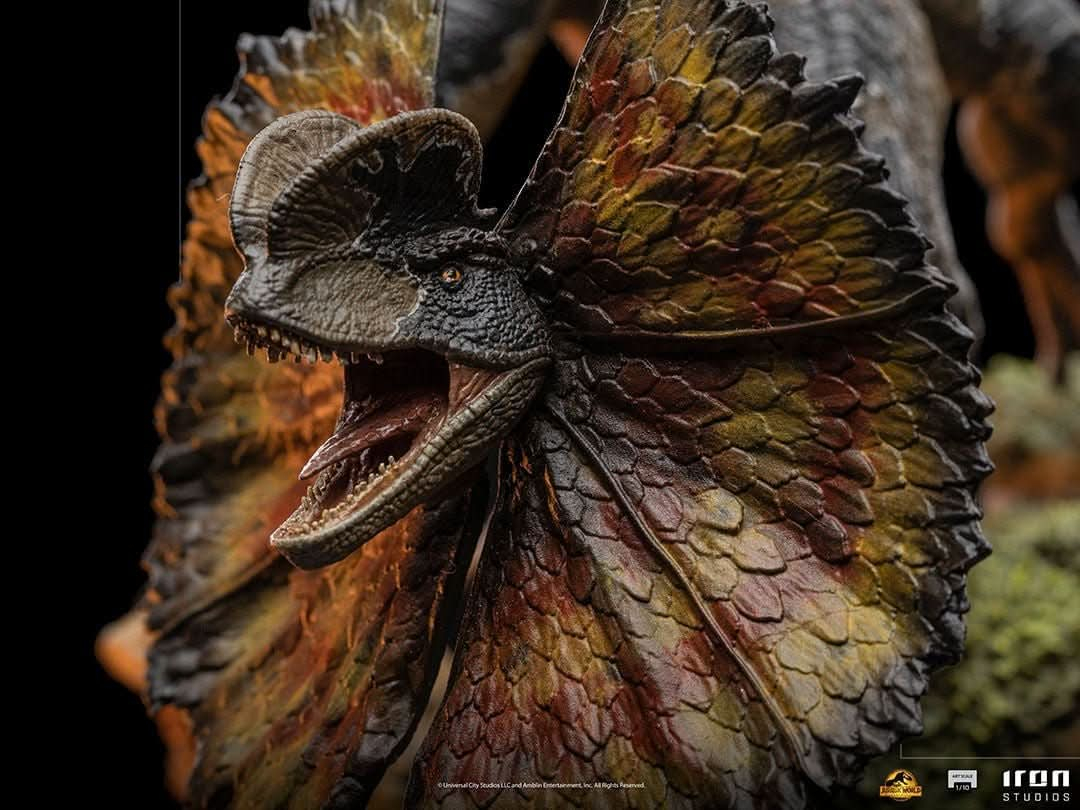 Statue Dilophosaurus - Jurassic World - Art Scale 1/10 - Iron Studios