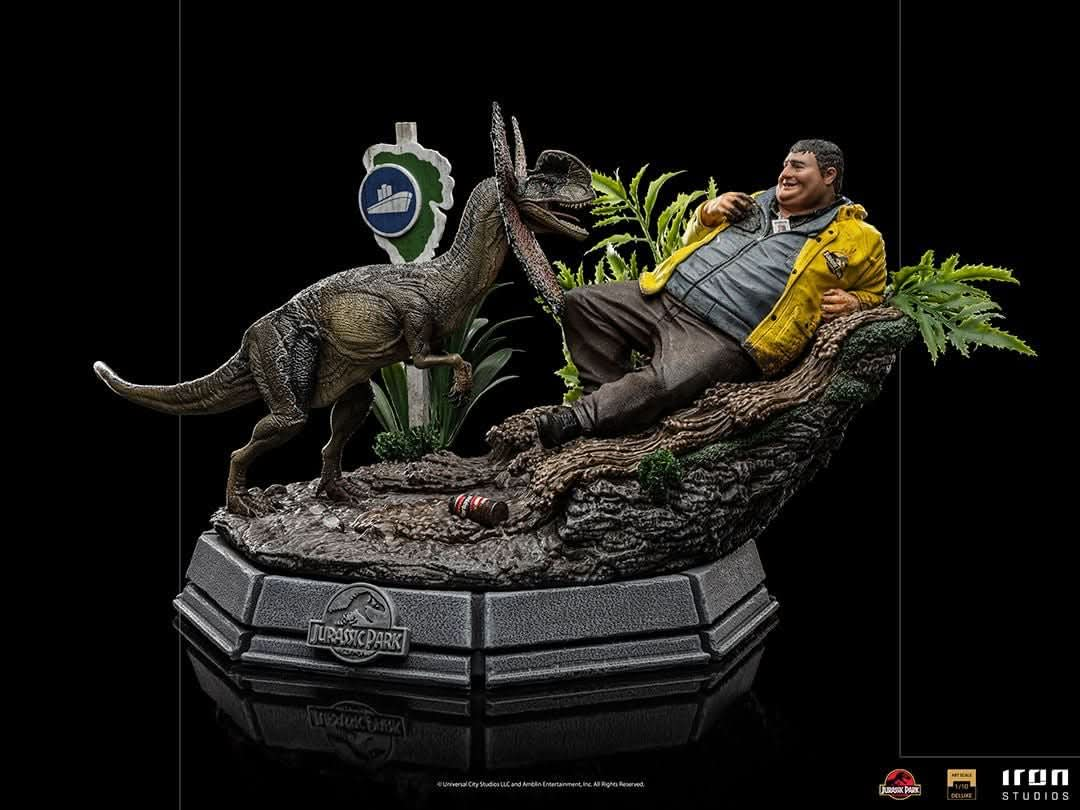 Statue Dennis Nedry Deluxe - Jurassic Park - Art Scale 1/10 - Iron Studios