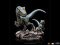 Statue Blue and Beta - Jurassic World: Dominion - MiniCo - Iron Studios