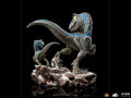 Statue Blue and Beta - Jurassic World: Dominion - MiniCo - Iron Studios