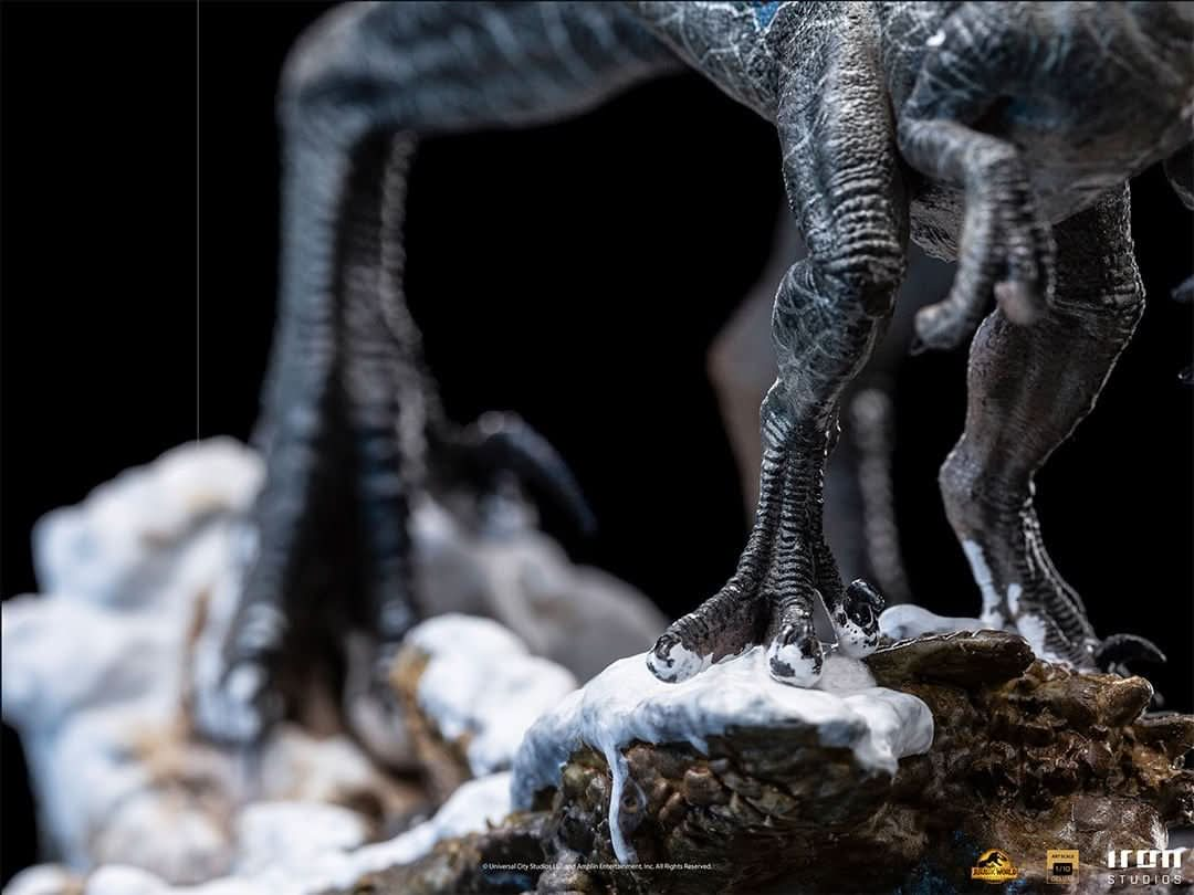 Statue Blue and Beta Deluxe - Jurassic World: Dominion - Art Scale 1/10 - Iron Studios