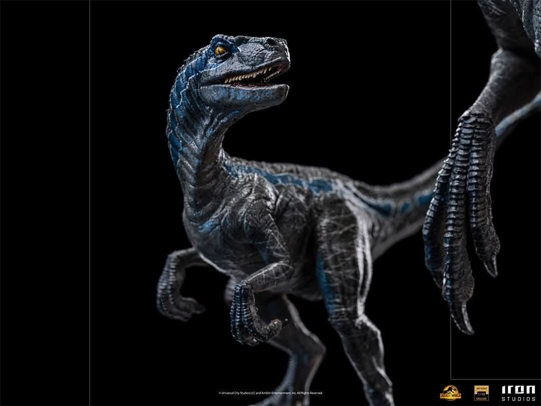 Statue Blue and Beta Deluxe - Jurassic World: Dominion - Art Scale 1/10 - Iron Studios