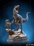 Statue Blue and Beta Deluxe - Jurassic World: Dominion - Art Scale 1/10 - Iron Studios