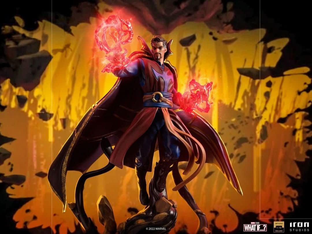 Statue Doctor Strange Supreme Deluxe - What if... - Marvel - Art Scale 1/10 - Iron Studios