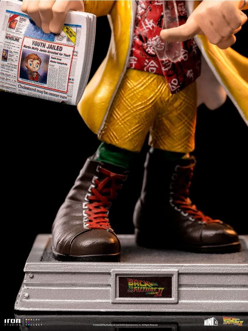 Statue Doctor Brown - Back To The Future - MiniCo - Iron Studios