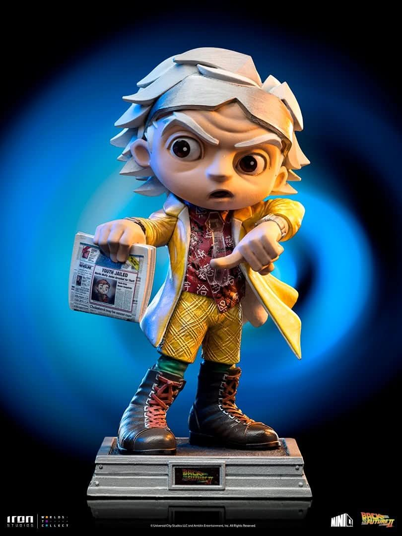 Statue Doctor Brown - Back To The Future - MiniCo - Iron Studios