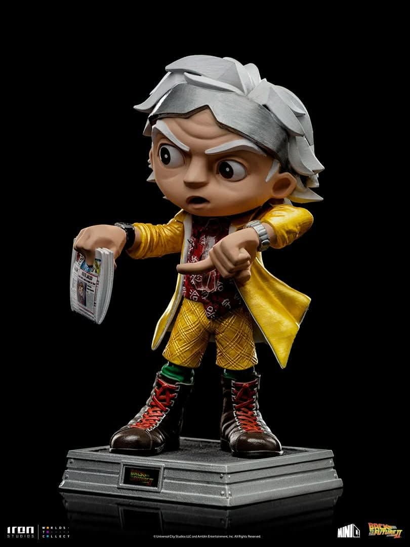 Statue Doctor Brown - Back To The Future - MiniCo - Iron Studios