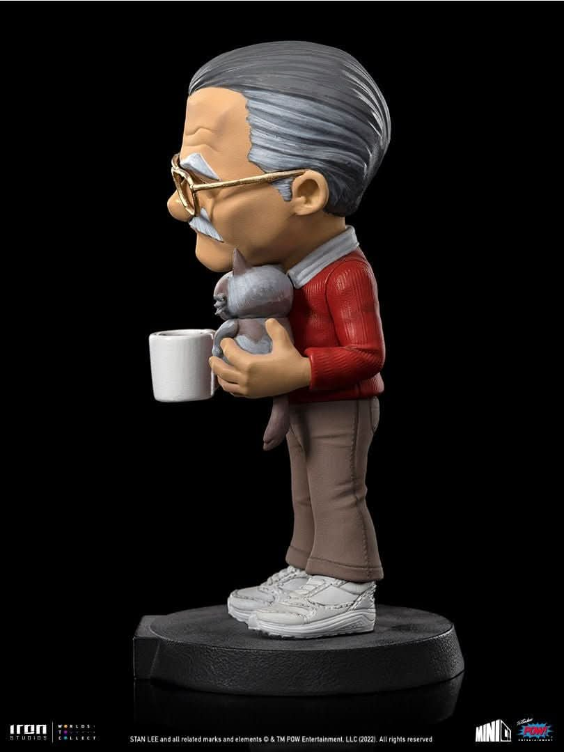 Statue Stan Lee with Grumpy Cat - Pow - MiniCo - Iron Studios