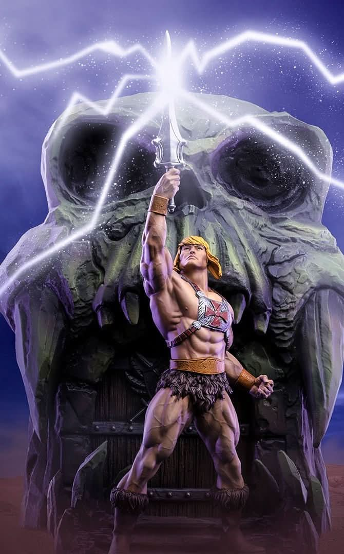 Statue He - Man Deluxe - Masters of the Universe - Art Scale 1/10 - Iron Studios