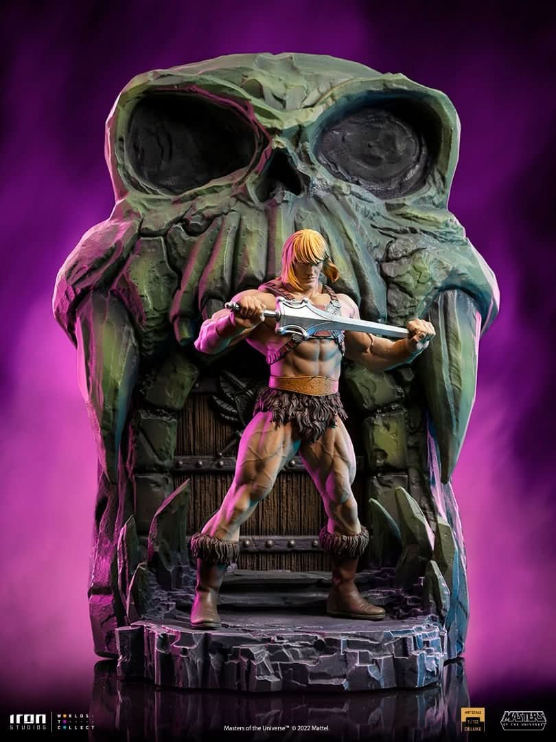 Statue He - Man Deluxe - Masters of the Universe - Art Scale 1/10 - Iron Studios