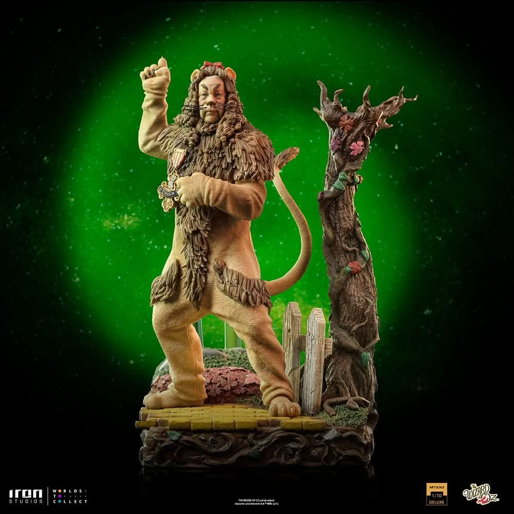 Statue Cowardly Lion Deluxe - Wizard of Oz - Art Scale 1/10 - Iron Studios