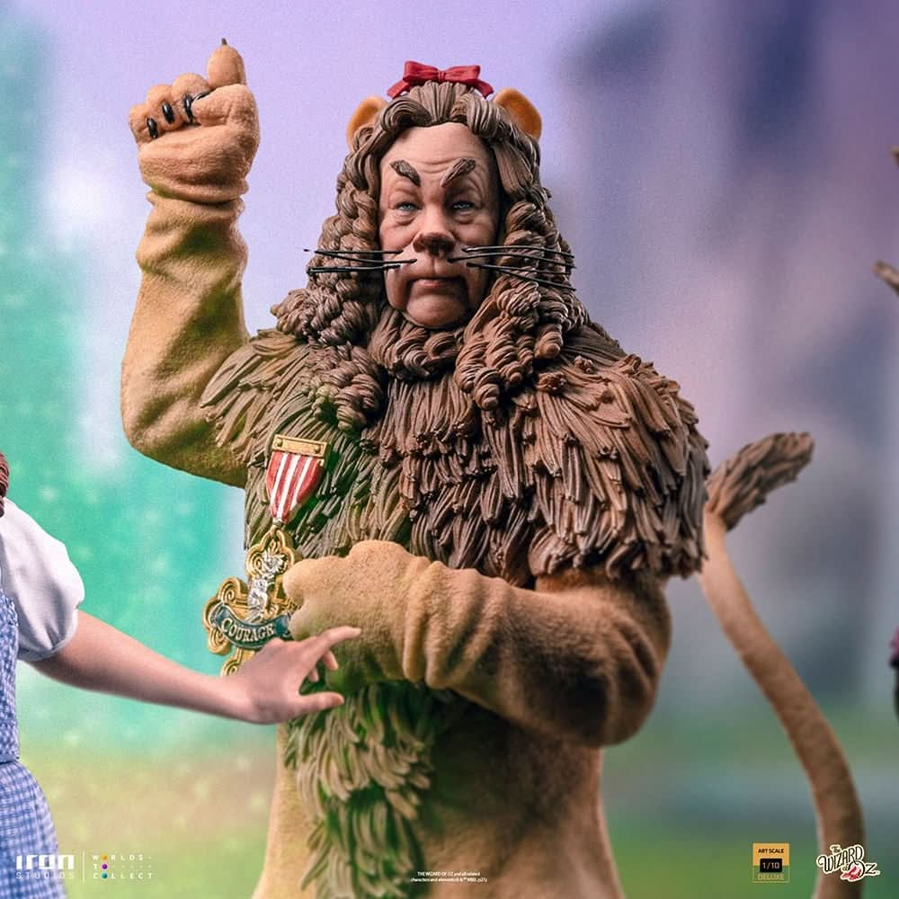 Statue Cowardly Lion Deluxe - Wizard of Oz - Art Scale 1/10 - Iron Studios