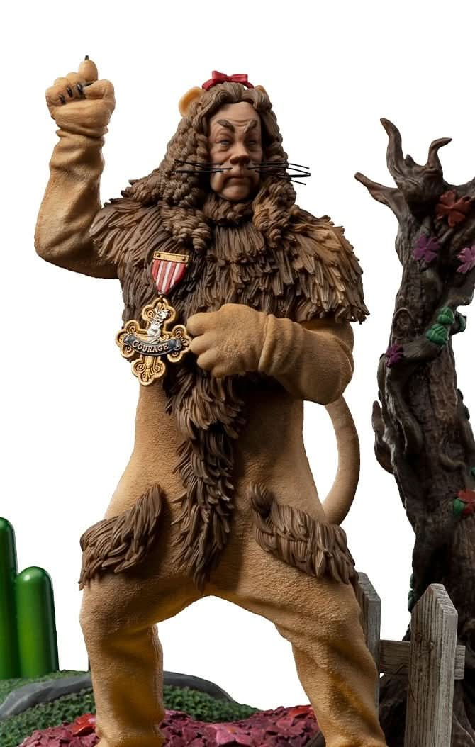 Statue Cowardly Lion Deluxe - Wizard of Oz - Art Scale 1/10 - Iron Studios