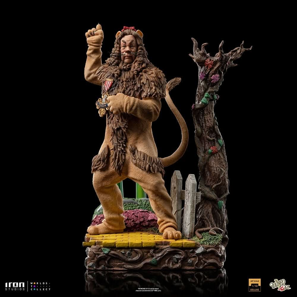 Statue Cowardly Lion Deluxe - Wizard of Oz - Art Scale 1/10 - Iron Studios