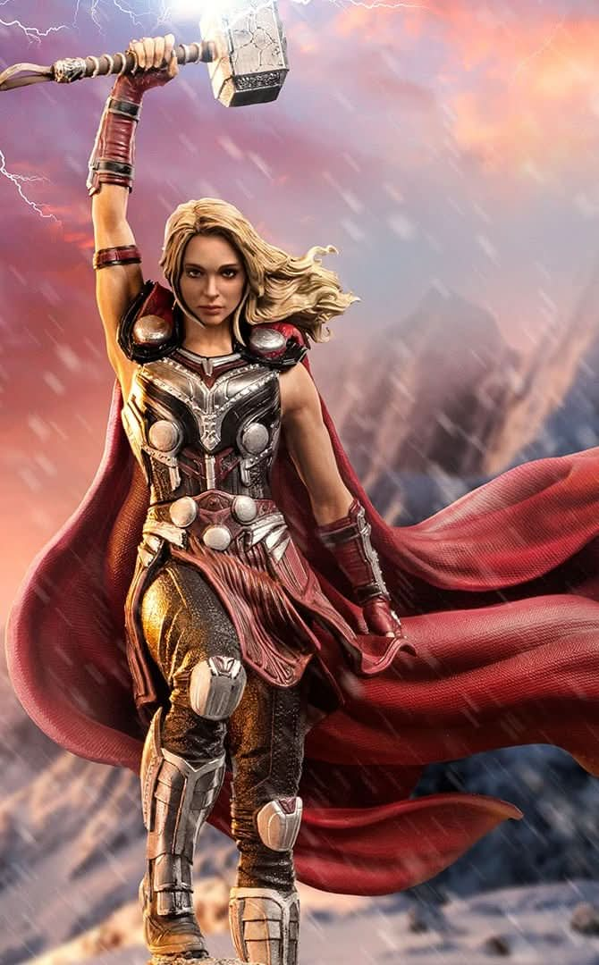 Statue Mighty Thor Jane Foster - Thor Love and Thunder - Art Scale 1/10 - Iron Studios