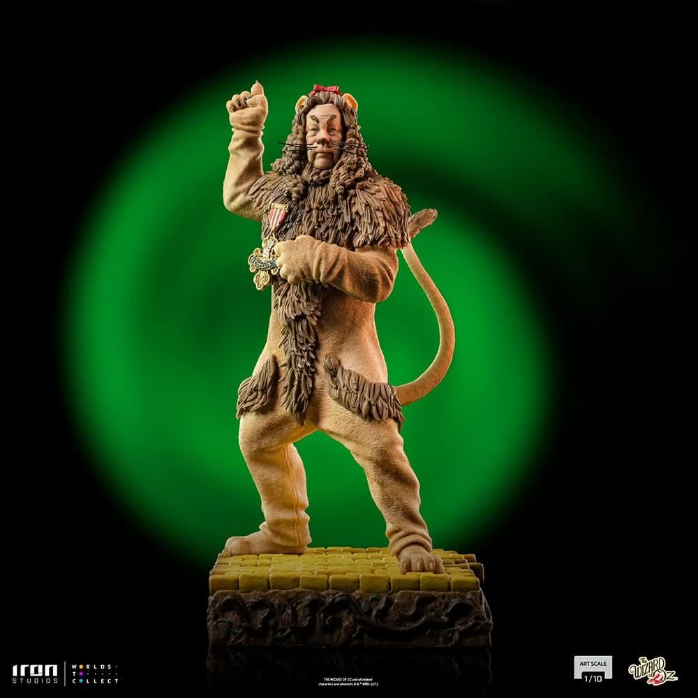 Statue Cowardly Lion - The Wizard of Oz - Art Scale 1/10 - Iron Studios