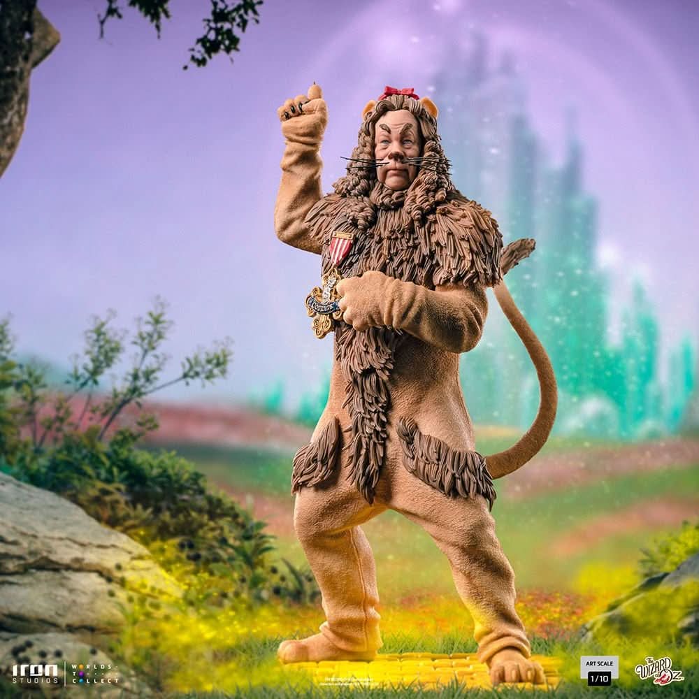 Statue Cowardly Lion - The Wizard of Oz - Art Scale 1/10 - Iron Studios