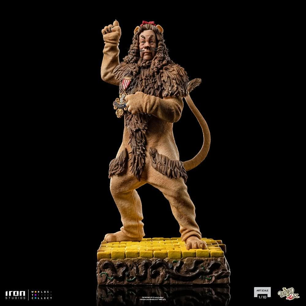 Statue Cowardly Lion - Wizard of Oz - Art Scale 1/10 - Iron Studios