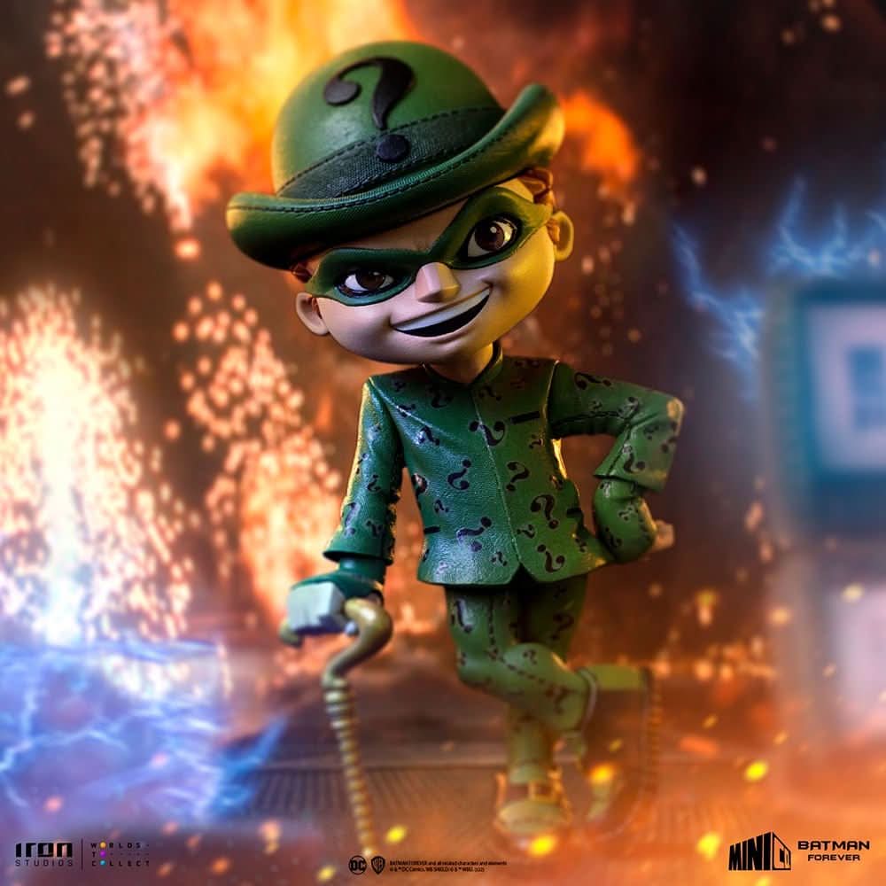 Batman Riddler Statue Statue Riddler - Batman Forever - Minico - Iron Studios – Iron Studios ...