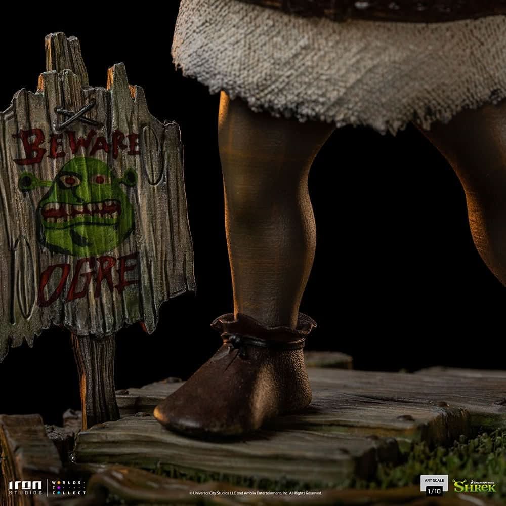 Shrek, Donkey and The Gingerbread Man - Shrek - Art Scale 1/10 - Iron Studios