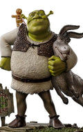 Statue Shrek, Donkey and The Gingerbread Man (Deluxe) - Shrek - Art Scale 1/10 - Iron Studios