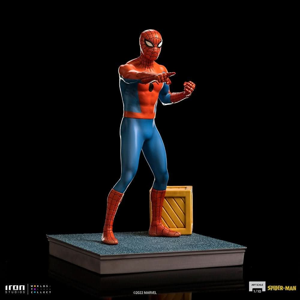 Statue Spider - Man `60s - Animated Series - Art Scale 1/10 - Iron Studios