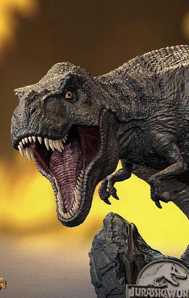 T-Rex - Jurassic World - Icons - Iron Studios – Iron Studios