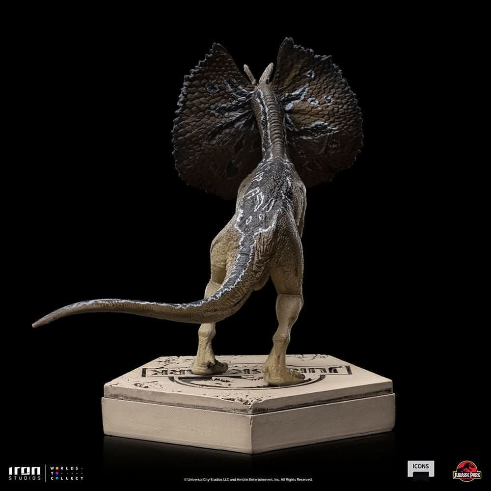 Statue Dilophosaurus - Jurassic Park - Icons - Iron Studios