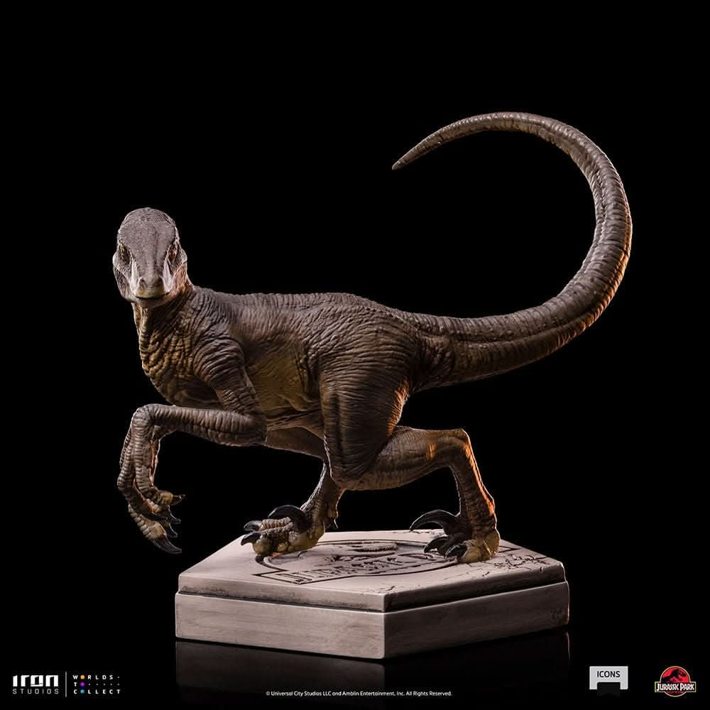 Statue Velociraptor C - Jurassic Park - Icons - Iron Studios