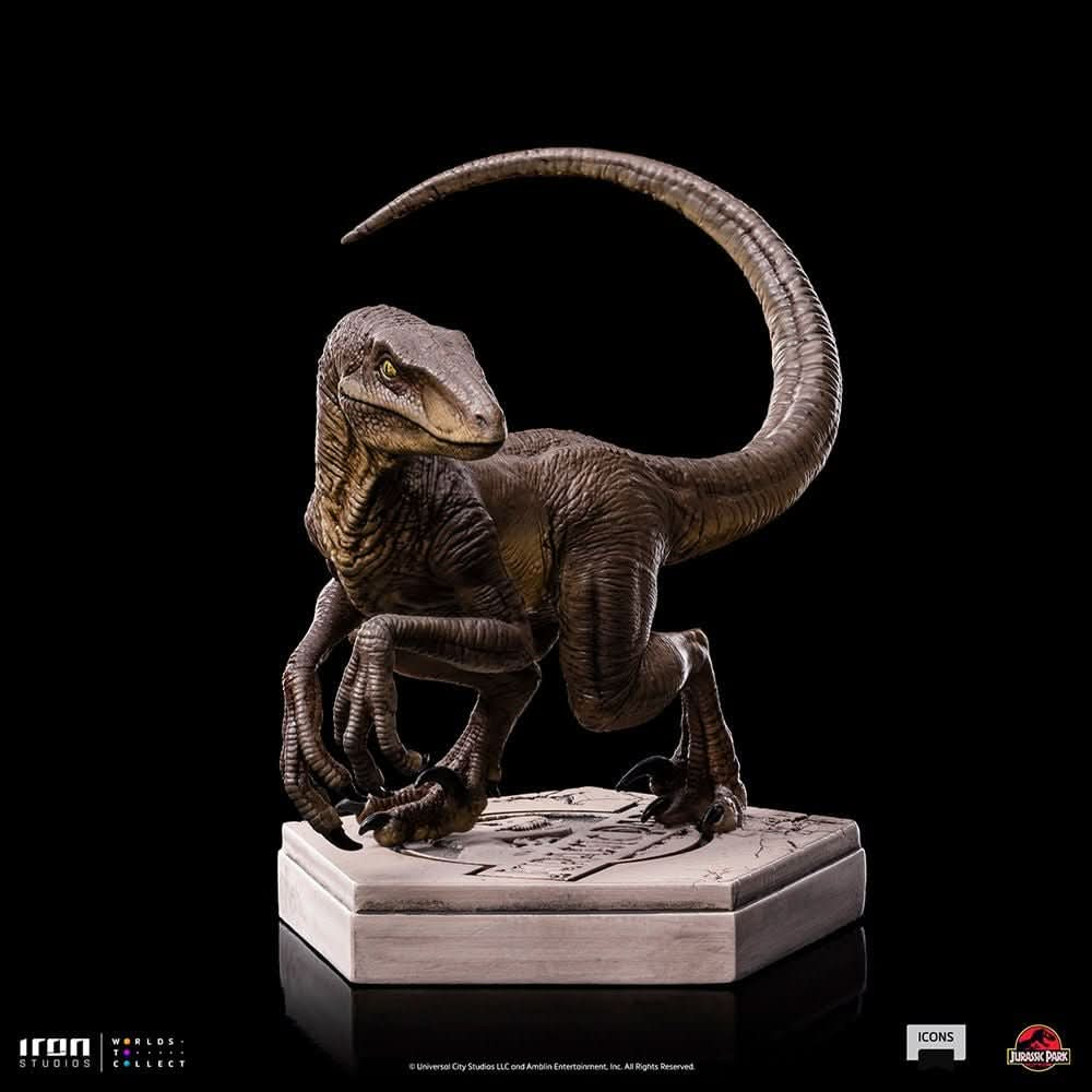 Statue Velociraptor C - Jurassic Park - Icons - Iron Studios