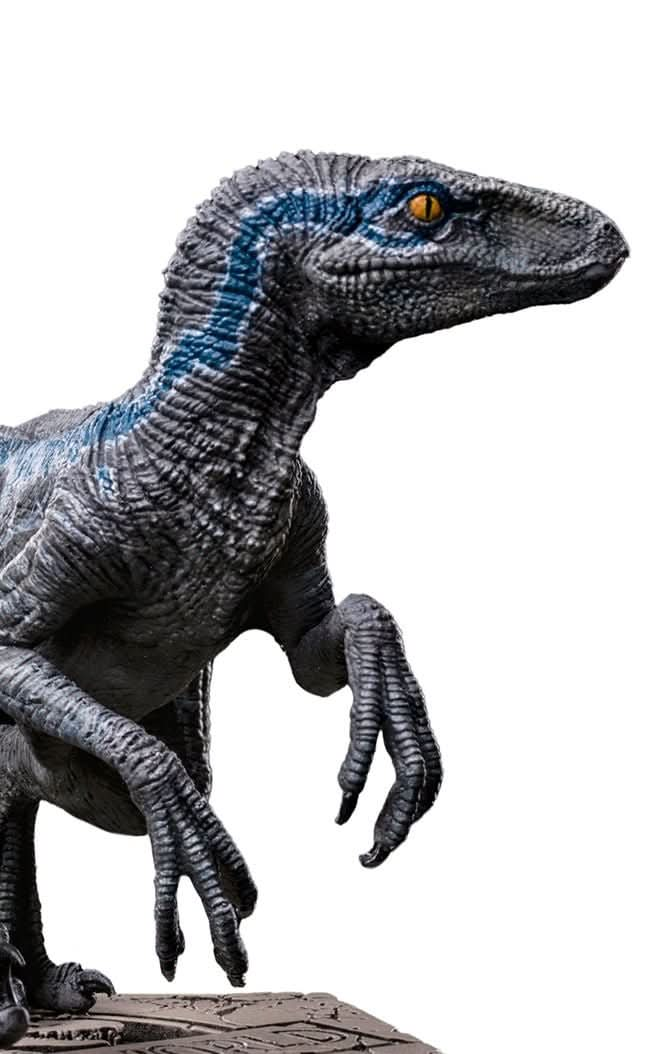 Statue Velociraptor Blue B - Jurassic World - Icons - Iron Studios