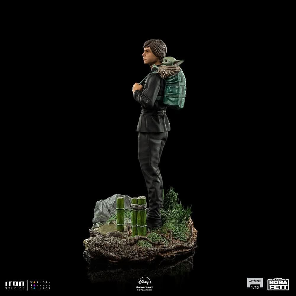 Statue Luke Skywalker and Grogu Training Ver. - Book of Boba Fett - Art Scale 1/10 - Iron Studios