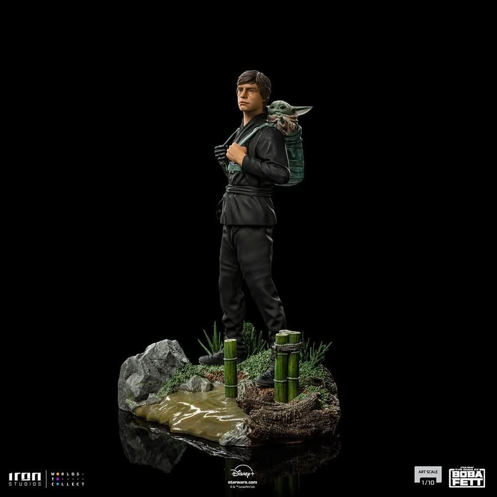 Statue Luke Skywalker and Grogu Training Ver. - Book of Boba Fett - Art Scale 1/10 - Iron Studios